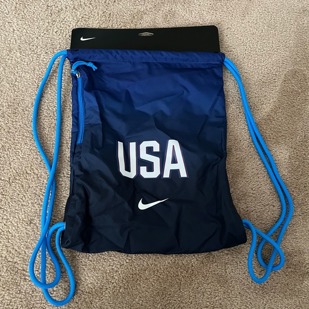 TEAM USA Olympics GEAR Track & Field Draw string bag